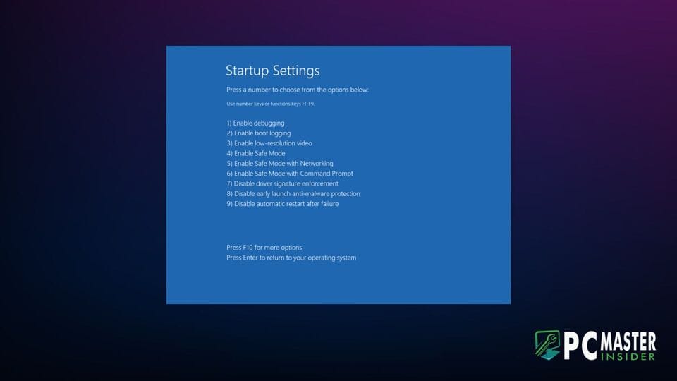 Safe mode featured