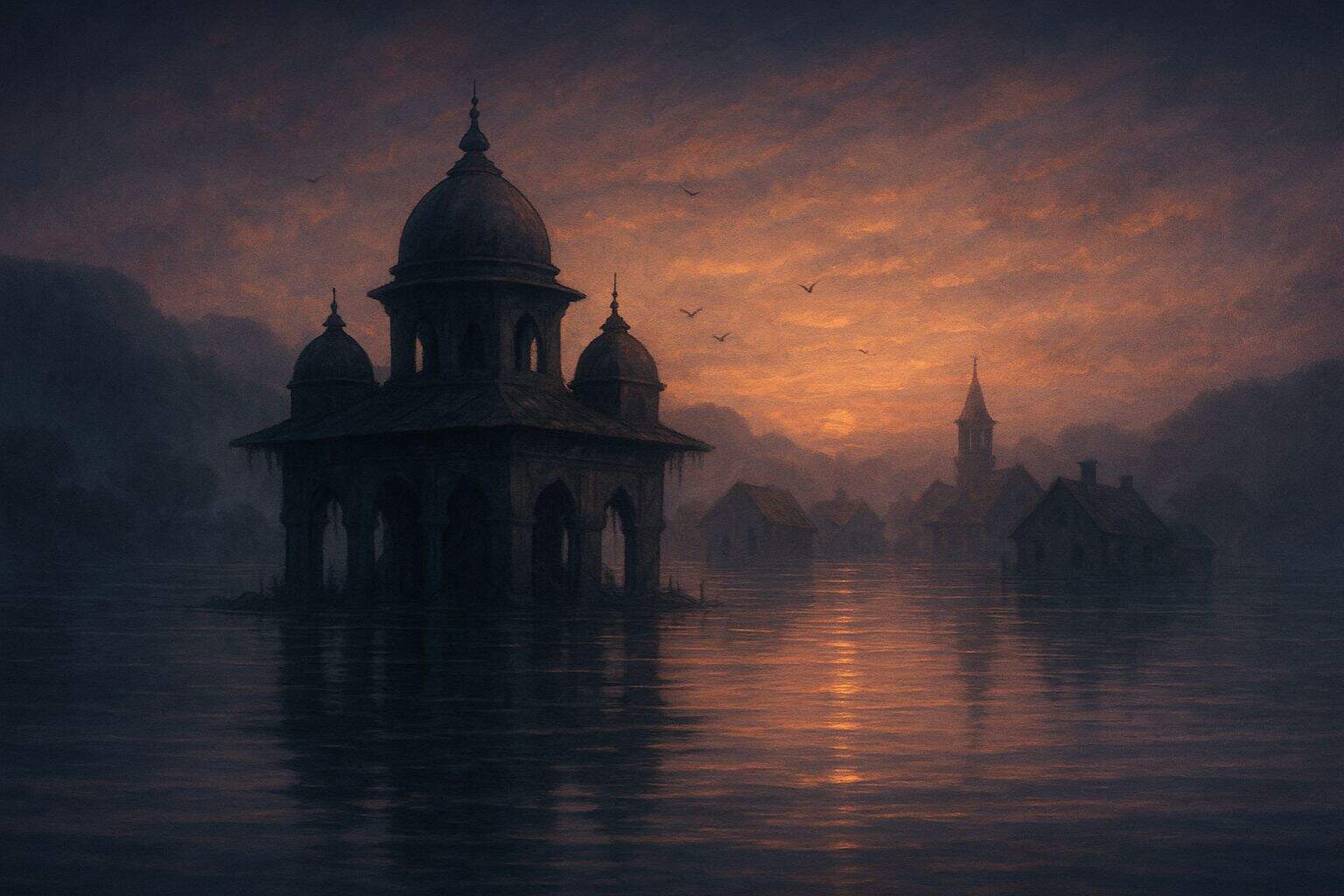Sunken village legend of Chalan Beel
