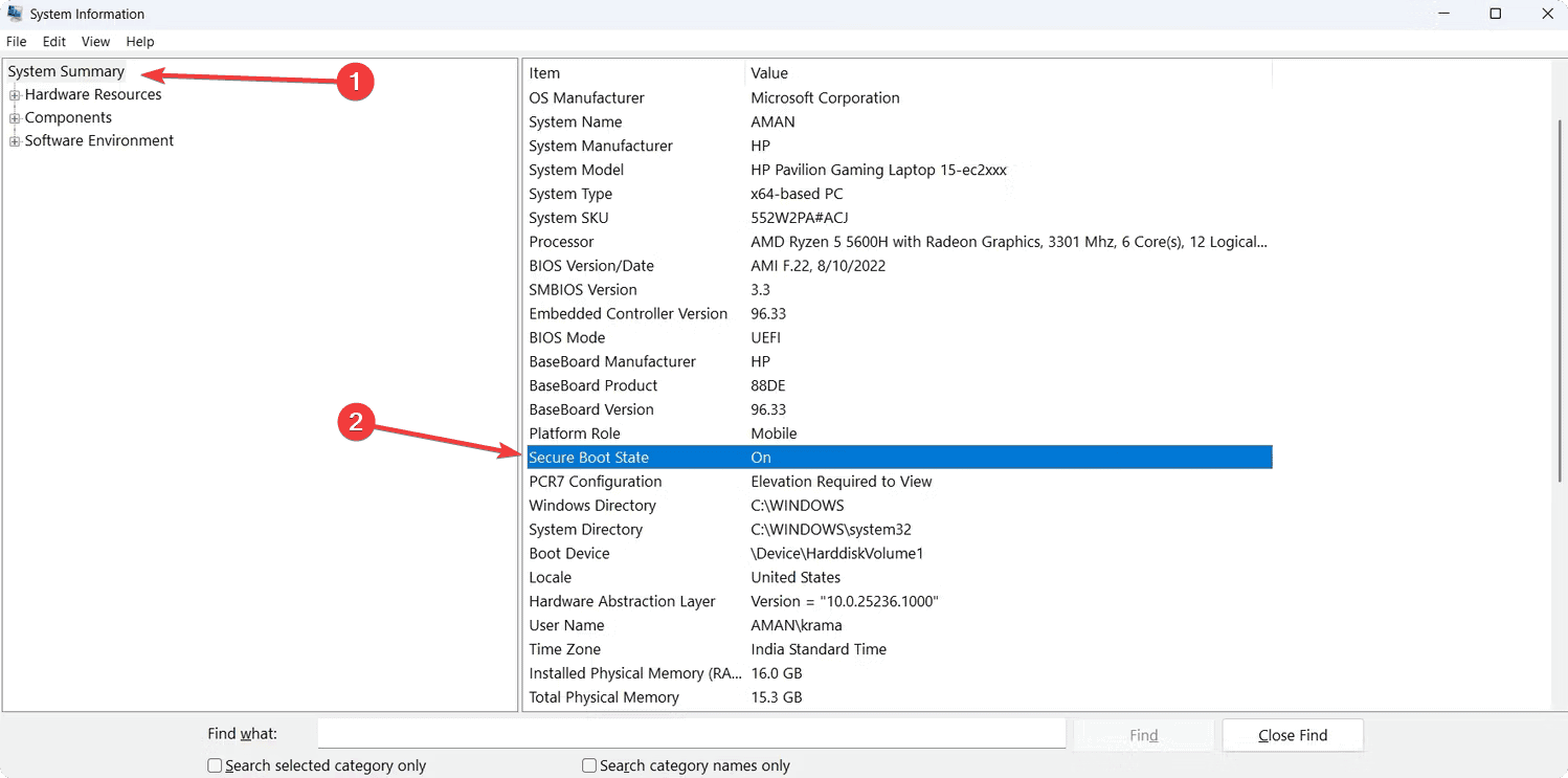 Check Secure Boot State