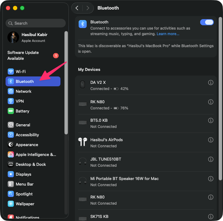 Bluetooth Settings Macos