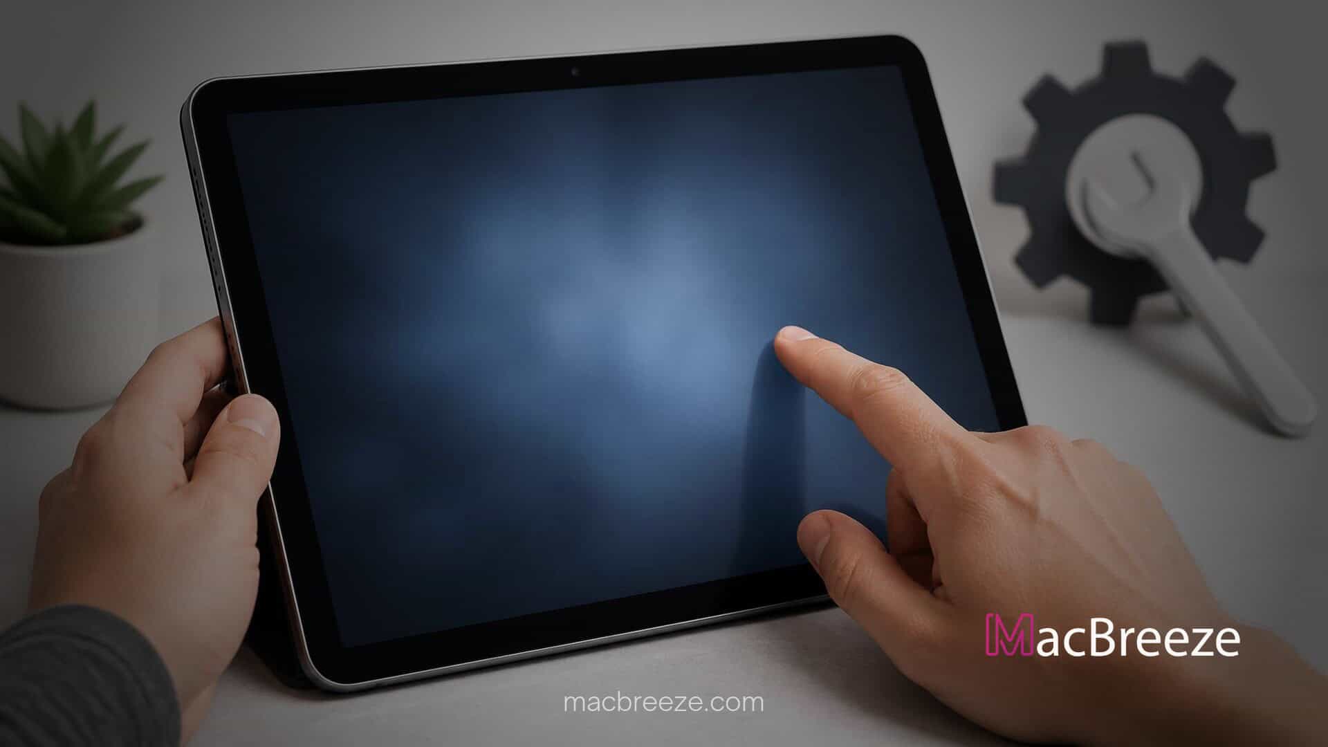 fix unresponsive ipad touchscreen
