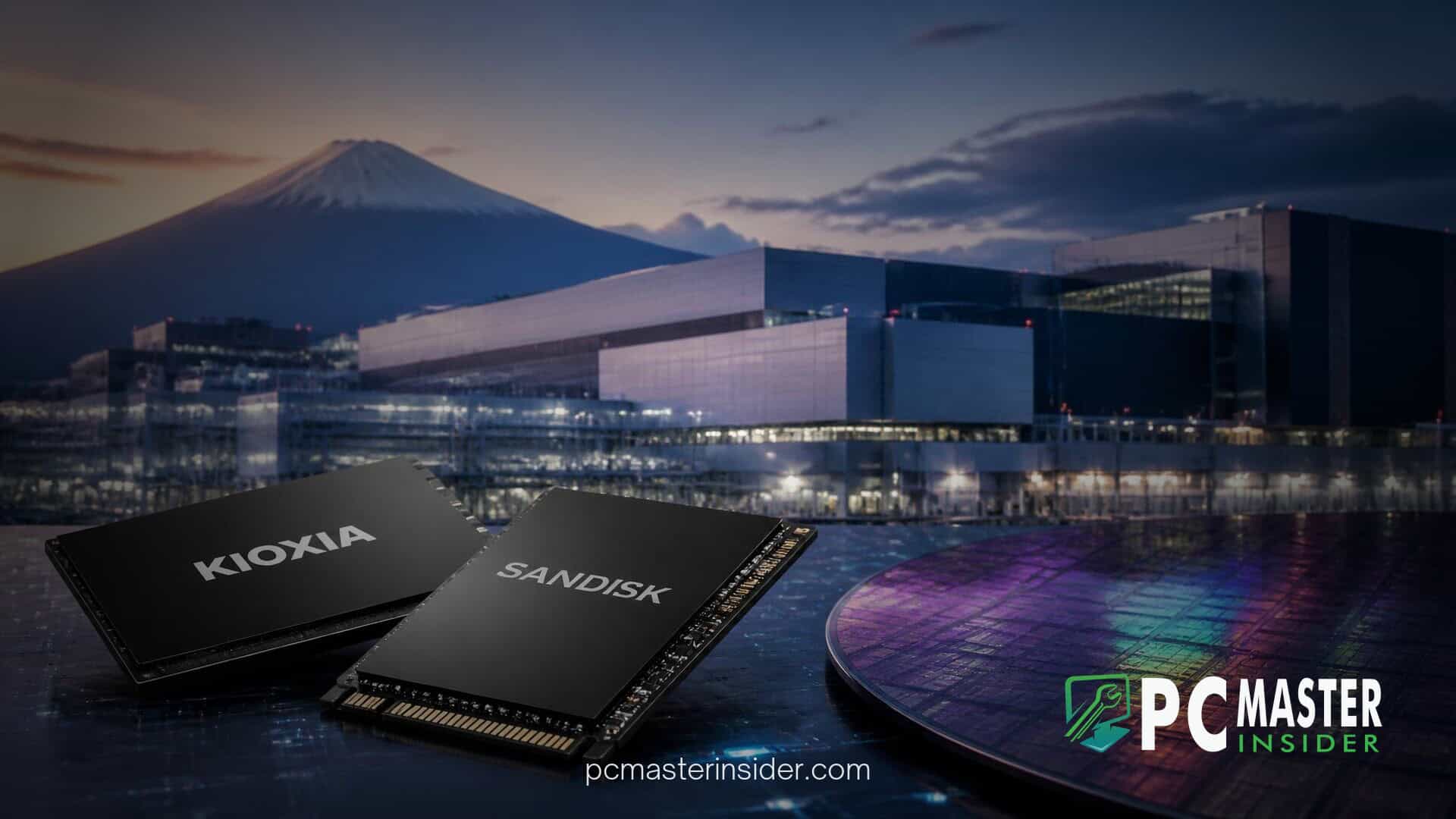 kioxia sandisk japan flash memory investment
