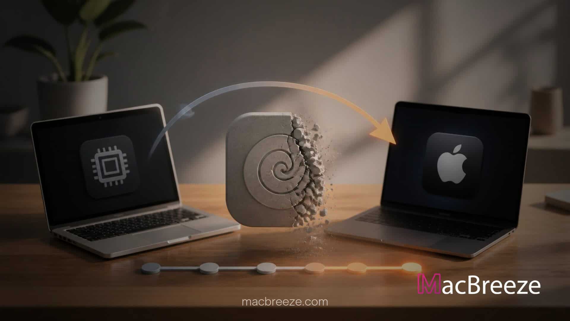 Apple phase out Rosetta Intel Mac apps
