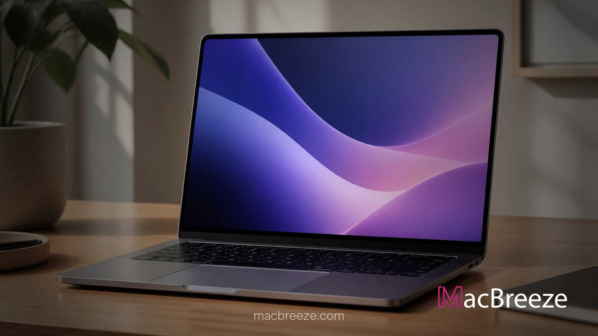 13 inch oled macbook under display camera