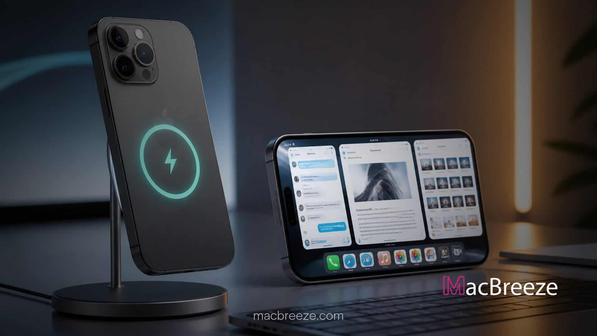 iPhone Ultra MagSafe charging iOS 27 multitasking
