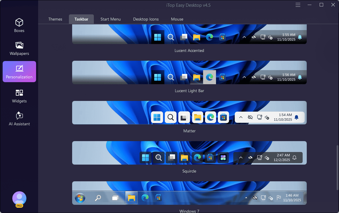 Itop Easy Desktop Screenshot 4