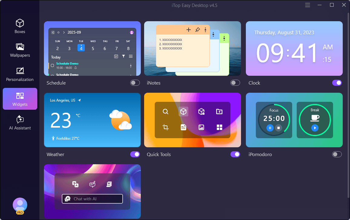 Itop Easy Desktop Screenshot 5