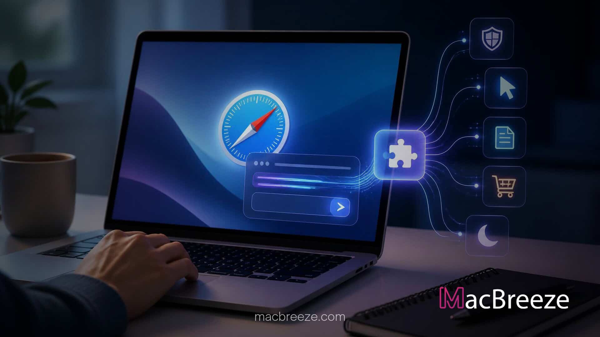 macos 27 safari create extension natural language