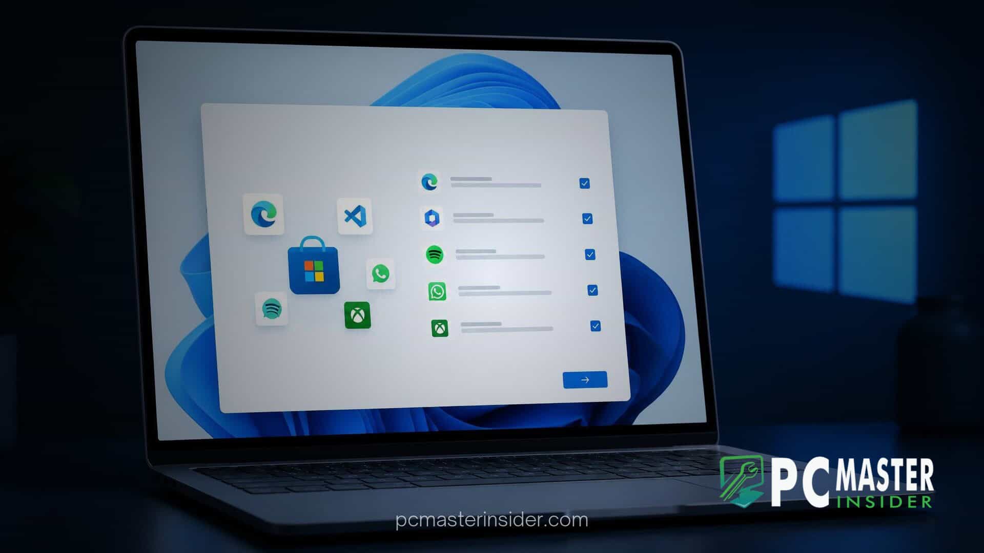windows 11 setup app suggestions