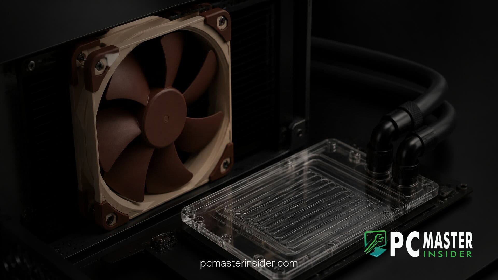 noctua forced physics micro channel cooling