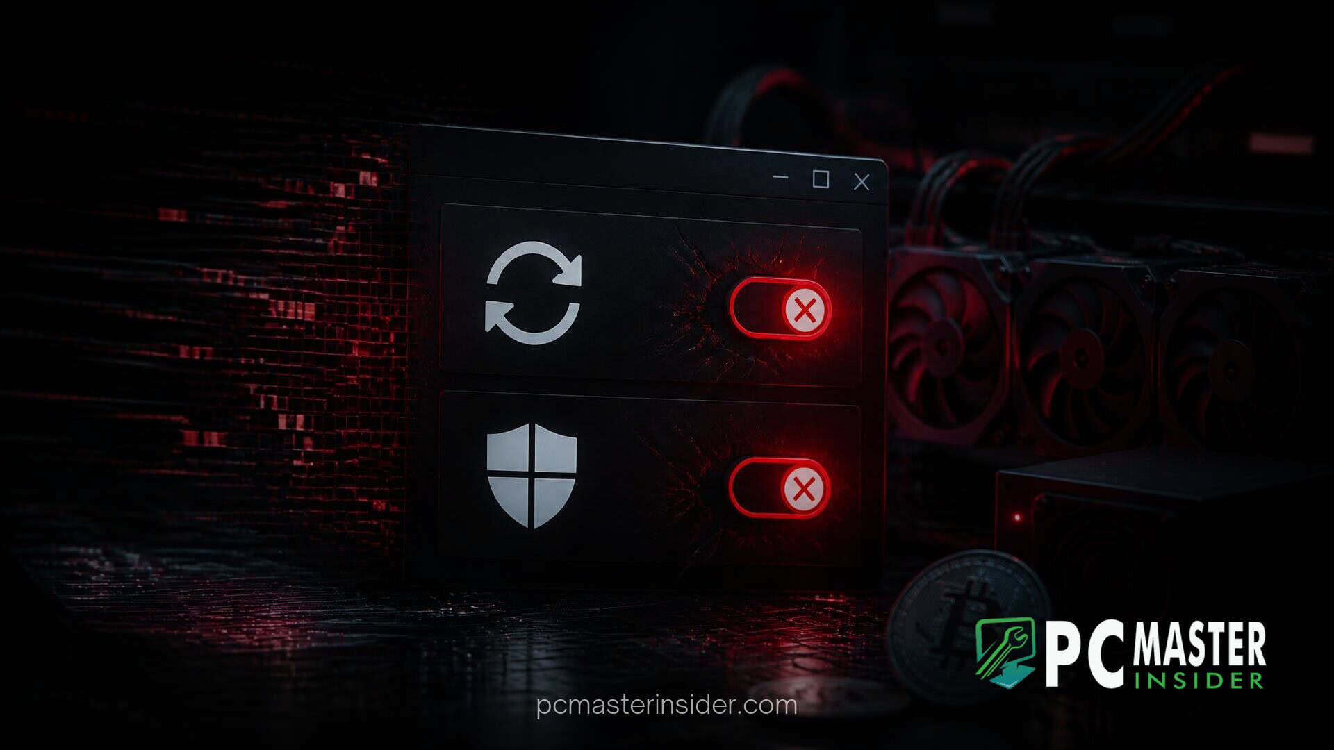 revstealer malware disables windows update defender