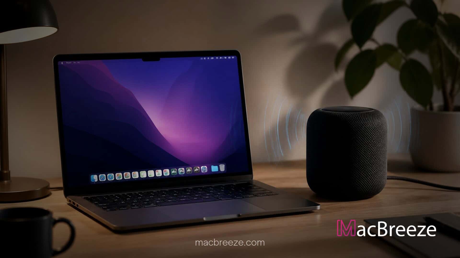 mac system audio homepod output support
