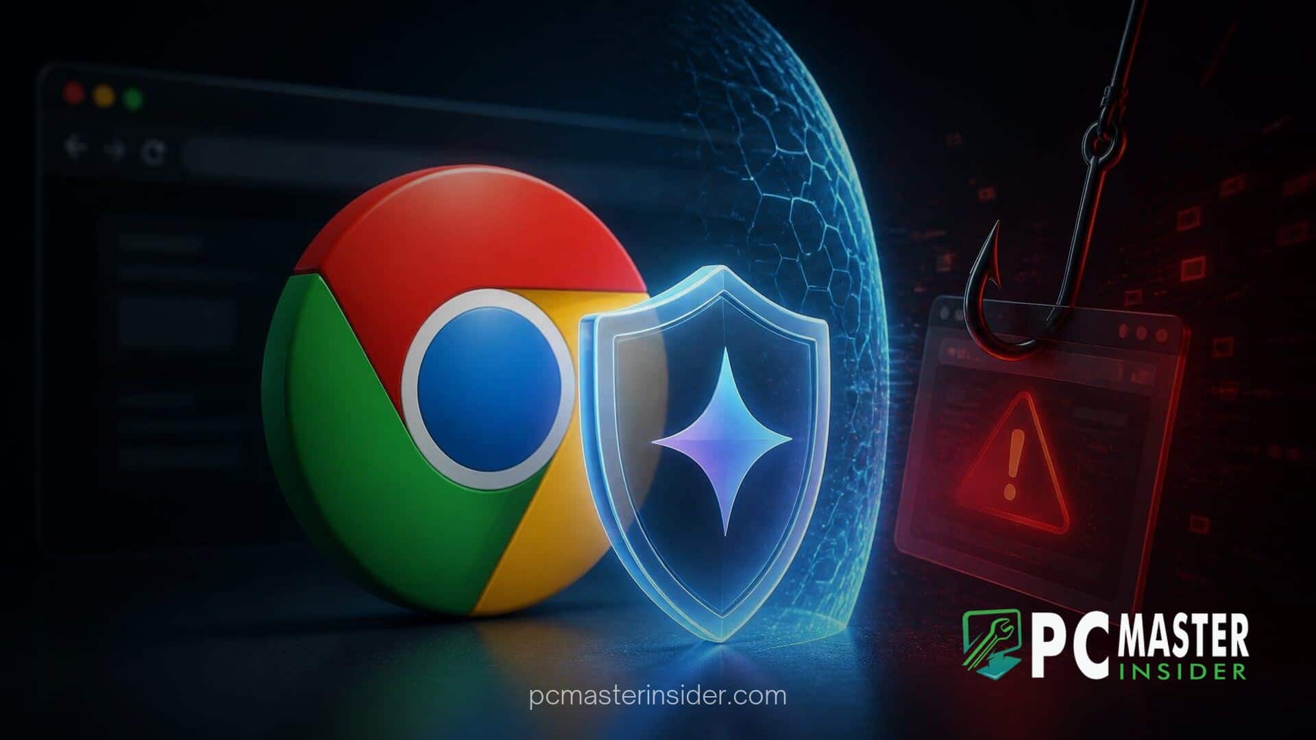 chrome gemini scam protection clickfix warnings