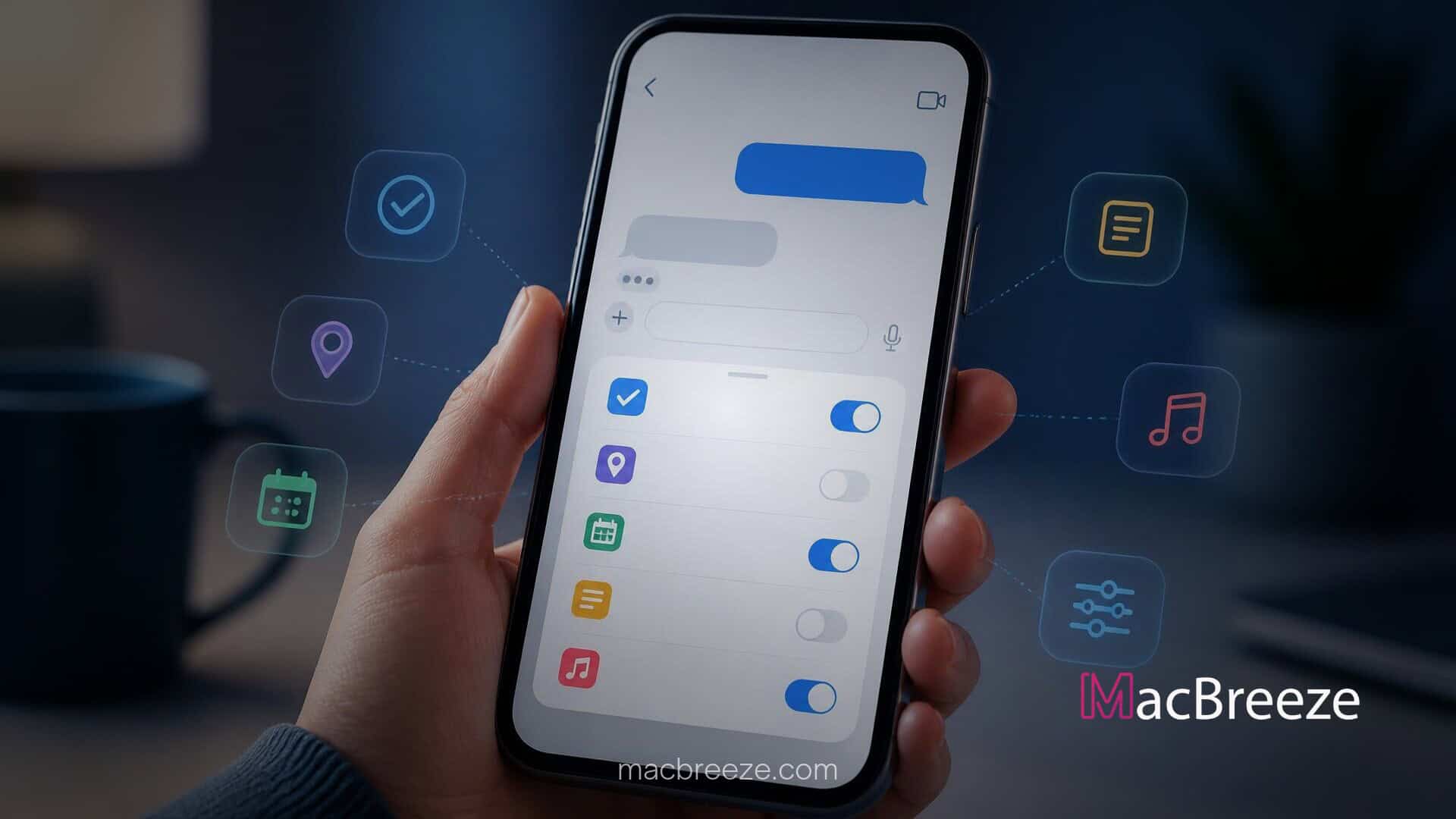 ios 27 2 beta messages suggested actions controls
