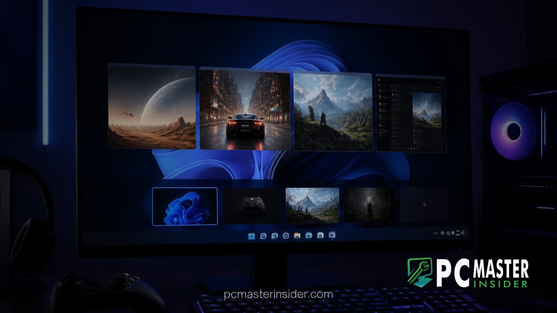 windows 11 gaming task view preview