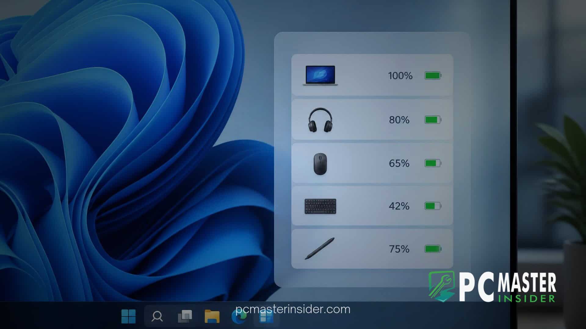 windows 11 battery status widget insider