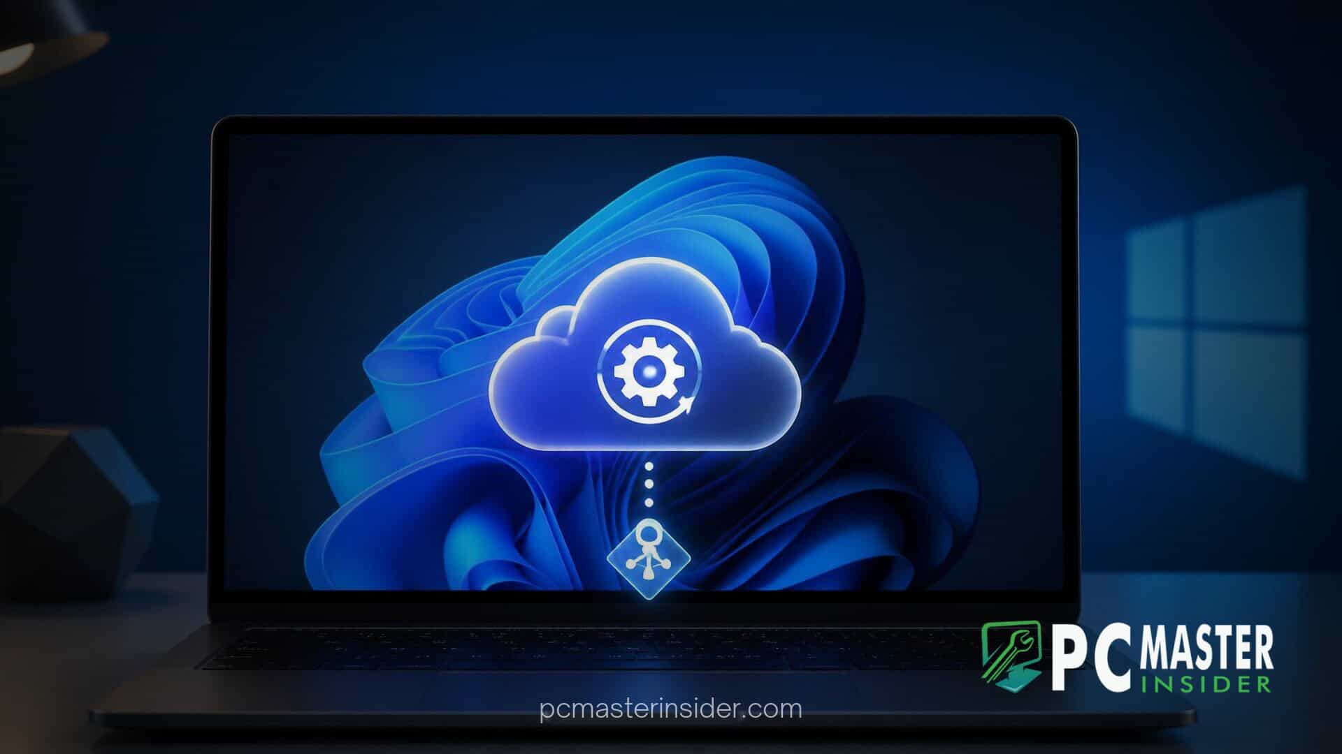 windows settings backup entra default