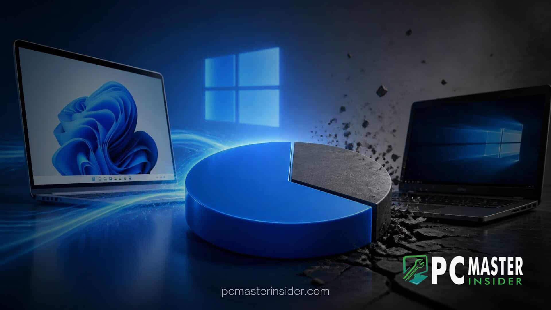 windows 11 market share statcounter 2026