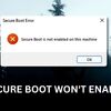 Secure Boot Wont Enable Featured