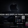 MacBook Neo display panel demand