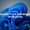Windows 11 8GB RAM memory optimization