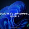 Windows 11 ISO download size AI models