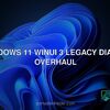 Windows 11 WinUI 3 legacy dialog overhaul