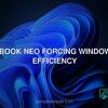 MacBook Neo forcing Windows 11 efficiency