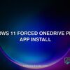 Windows 11 forced OneDrive Photos app install
