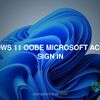 Windows 11 OOBE Microsoft account sign in