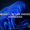 Windows 11 picture password deprecated