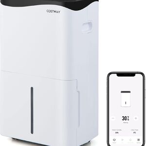 COSTWAY 5,500 Sq. Ft Smart Dehumidifier