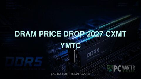 DRAM price drop 2027 CXMT YMTC