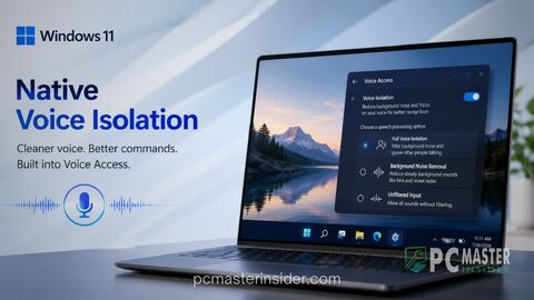 Native Voice Isolation To Enhance Windows 11 Voice Access