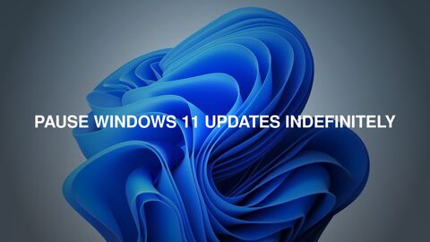 pause Windows 11 updates indefinitely
