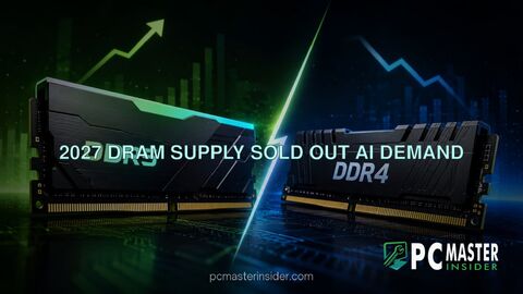 2027 DRAM supply sold out AI demand