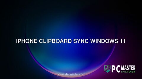 iPhone clipboard sync Windows 11