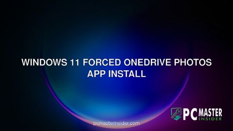 Windows 11 forced OneDrive Photos app install
