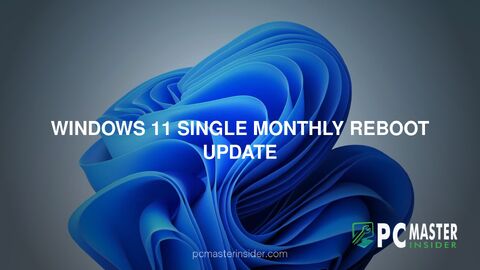Windows 11 single monthly reboot update