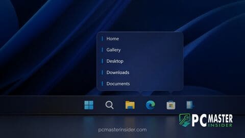windows 11 taskbar preview list view