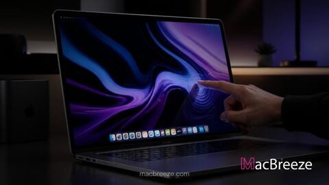 touchscreen macbook pro m5 pro m5 max chips