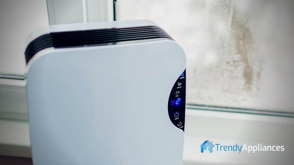 Dehumidifier With Touch Panel And Humidity Indicator