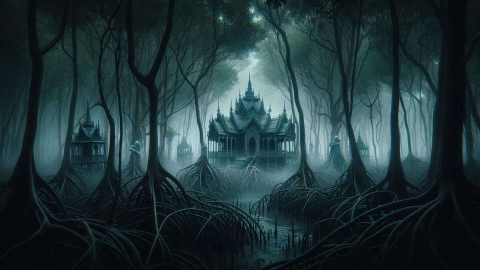 Ghostly architectures sundarbans