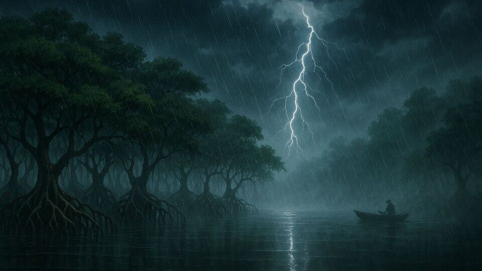 Scary Sundarbans and Heavy Rainfall