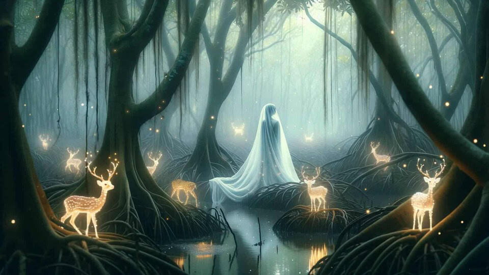 The magical lady ghost in sundarbans