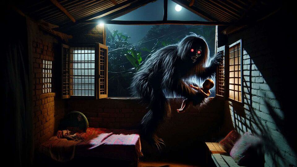 Juju Taking A Baby And Escaping Window Sylhet Bangladesh Haunted