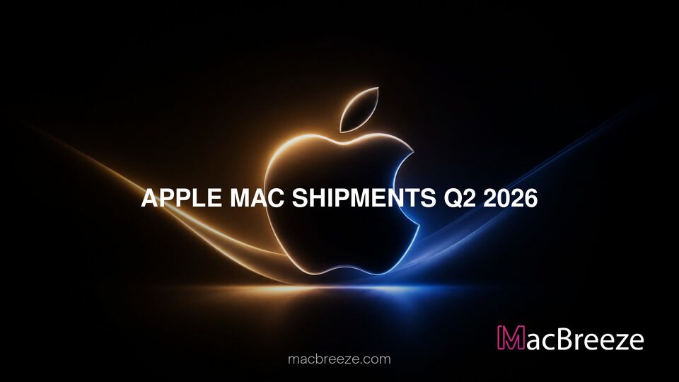 Apple Mac shipments Q2 2026