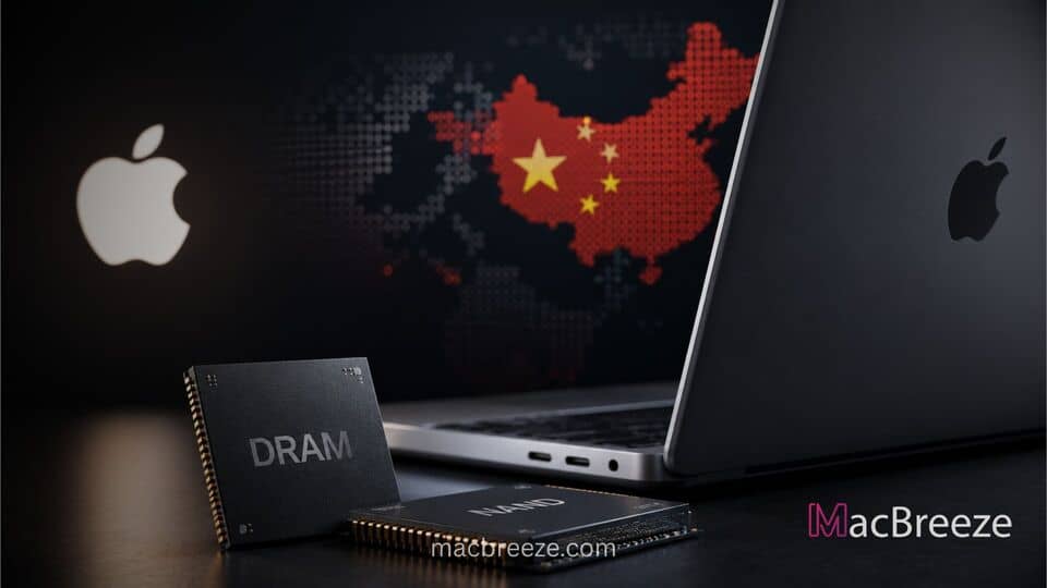 Apple Memory Chips Chinese Suppliers