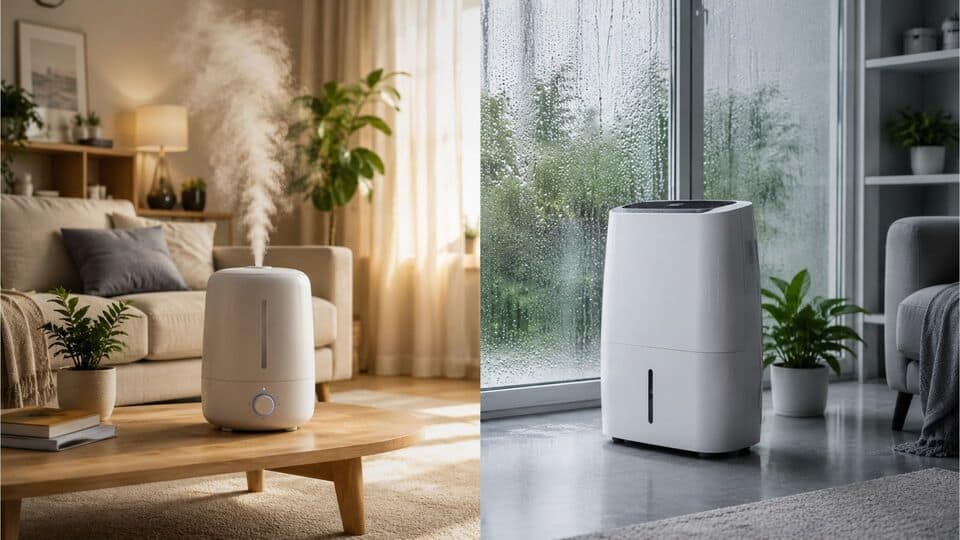 Dehumidifier or Humidifier which one you need for bed room