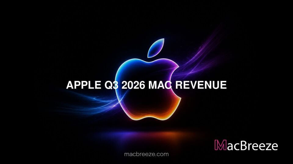 Apple Q3 2026 Mac revenue